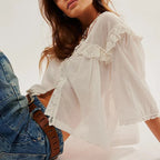 Marais | Ruffle Blouse