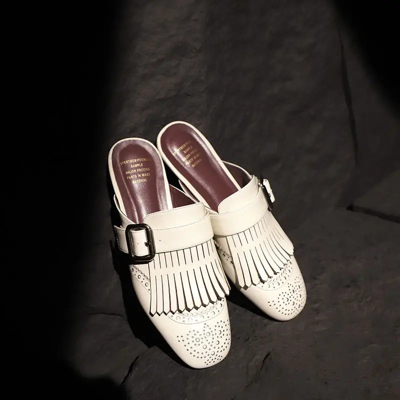 Winslow | Fringe Leather Loafers