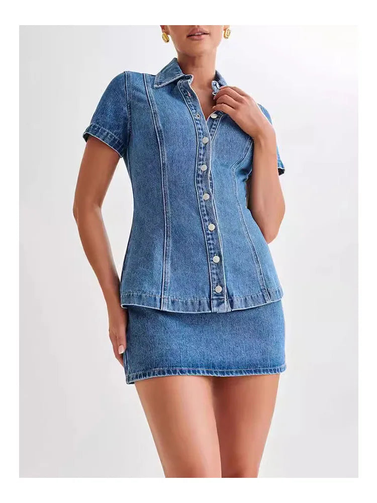 Aria | Iconic Denim Set