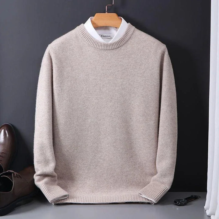 Alessio Men’s Sweater in premium soft knit, featuring a stylish slim fit design perfect for casual or formal occasions. - 10