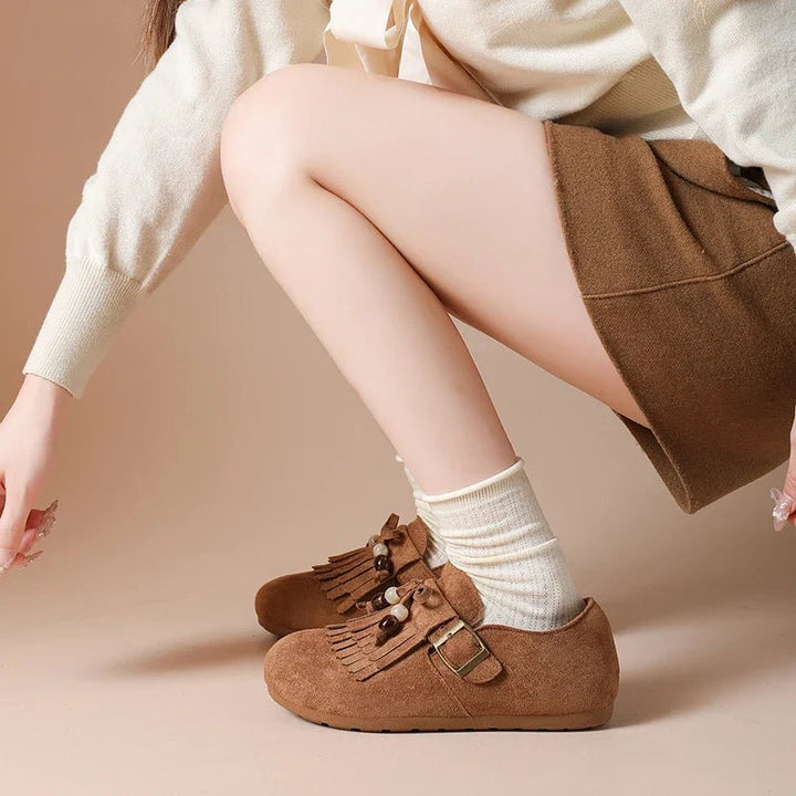 Marlowe | Fringe Bead Loafers