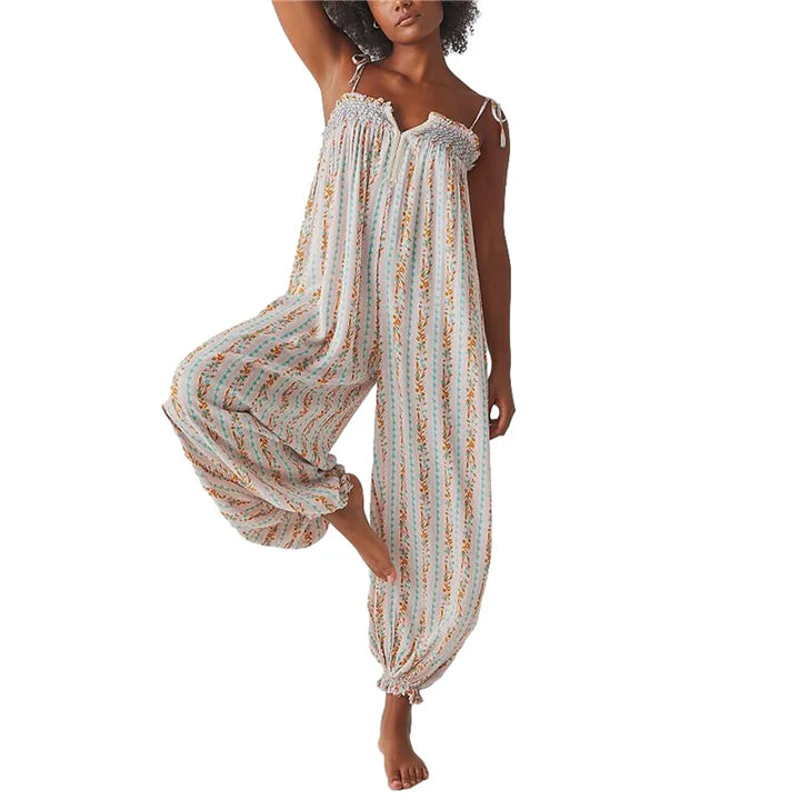 Elysian Boho Jumpsuit Women | Lightweight, Relaxed Fit, Wide-Leg Silhouette - 22