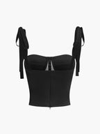 Sema Cami Crop Top | Mesh, Slim Fit 3
