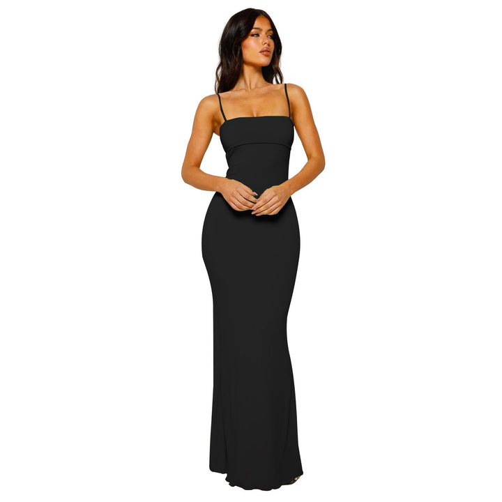Sera Evening Gown | Square Neck, Maxi Length, High-Quality Fabric 7