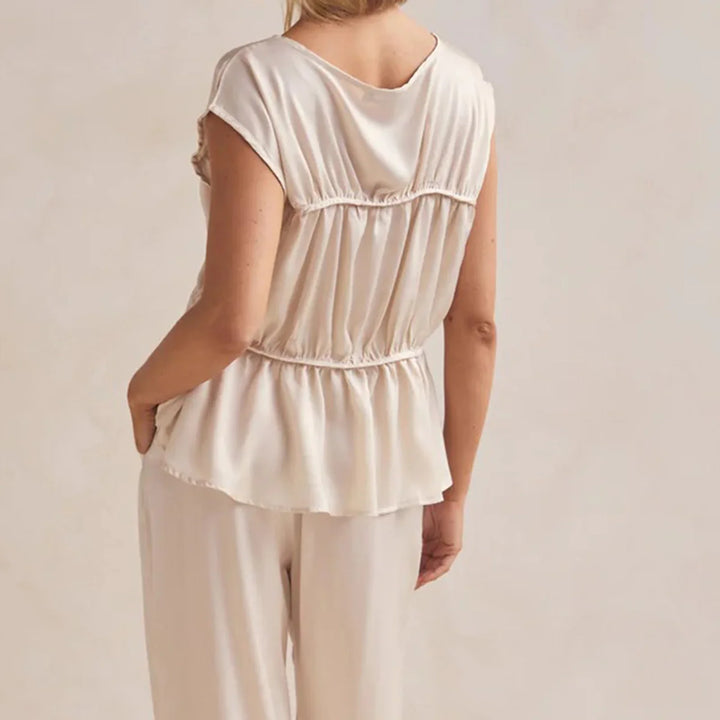 Dashi | Peplum Top