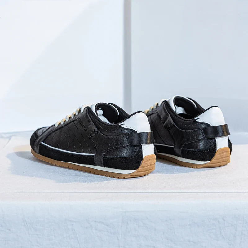 Evienne | Leather Trainers