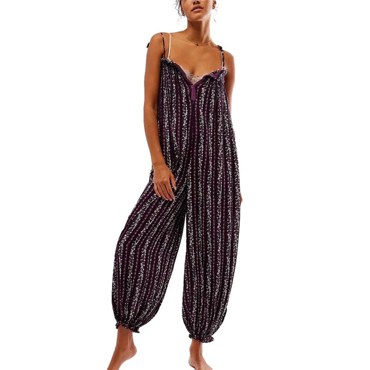 Elysian Boho Jumpsuit Women | Lightweight, Relaxed Fit, Wide-Leg Silhouette - 24