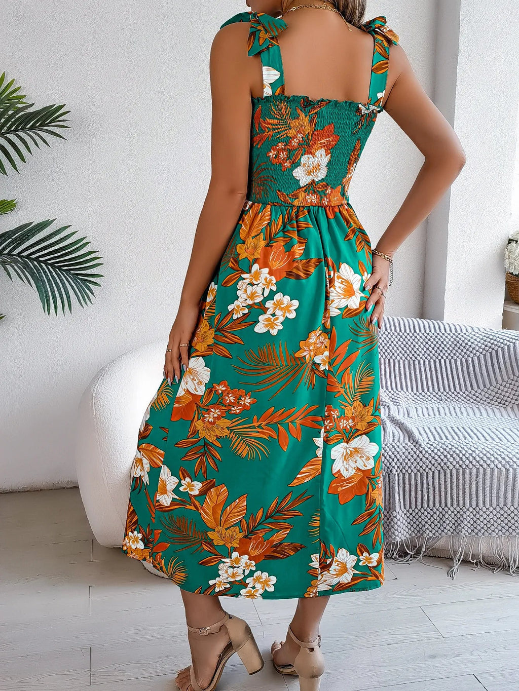 Capri | Floral Sundress