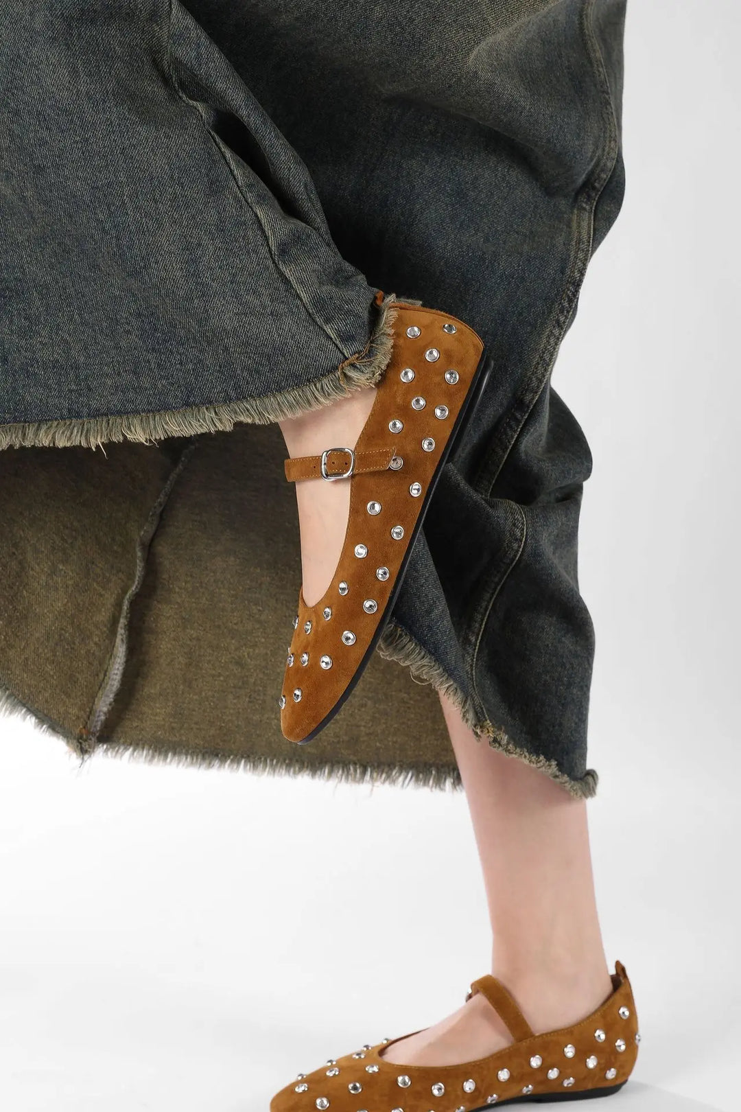 Evelyna | Studded Mary Janes