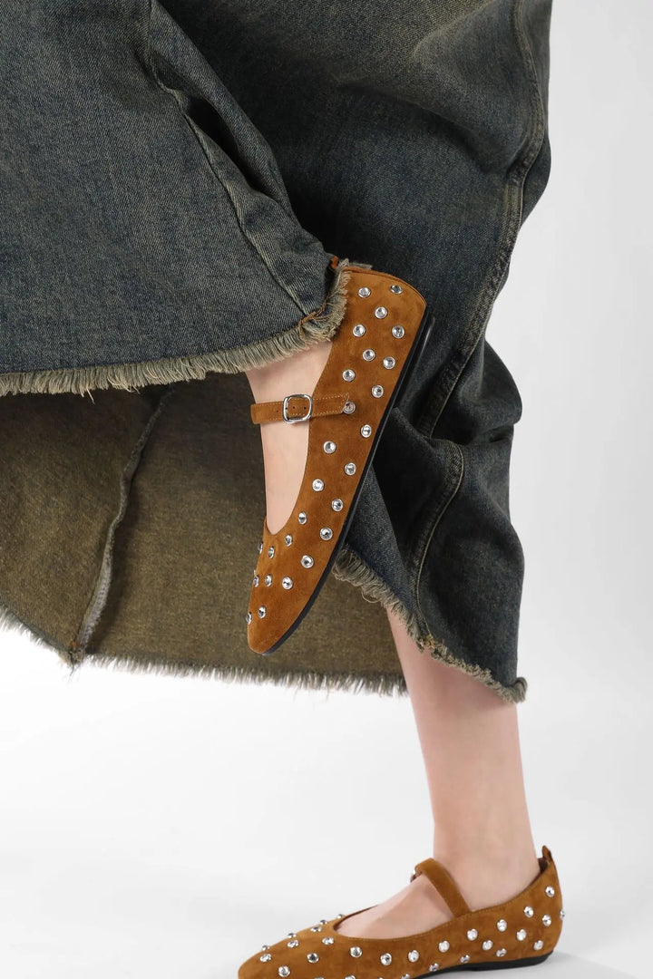 Evelyna | Studded Mary Janes
