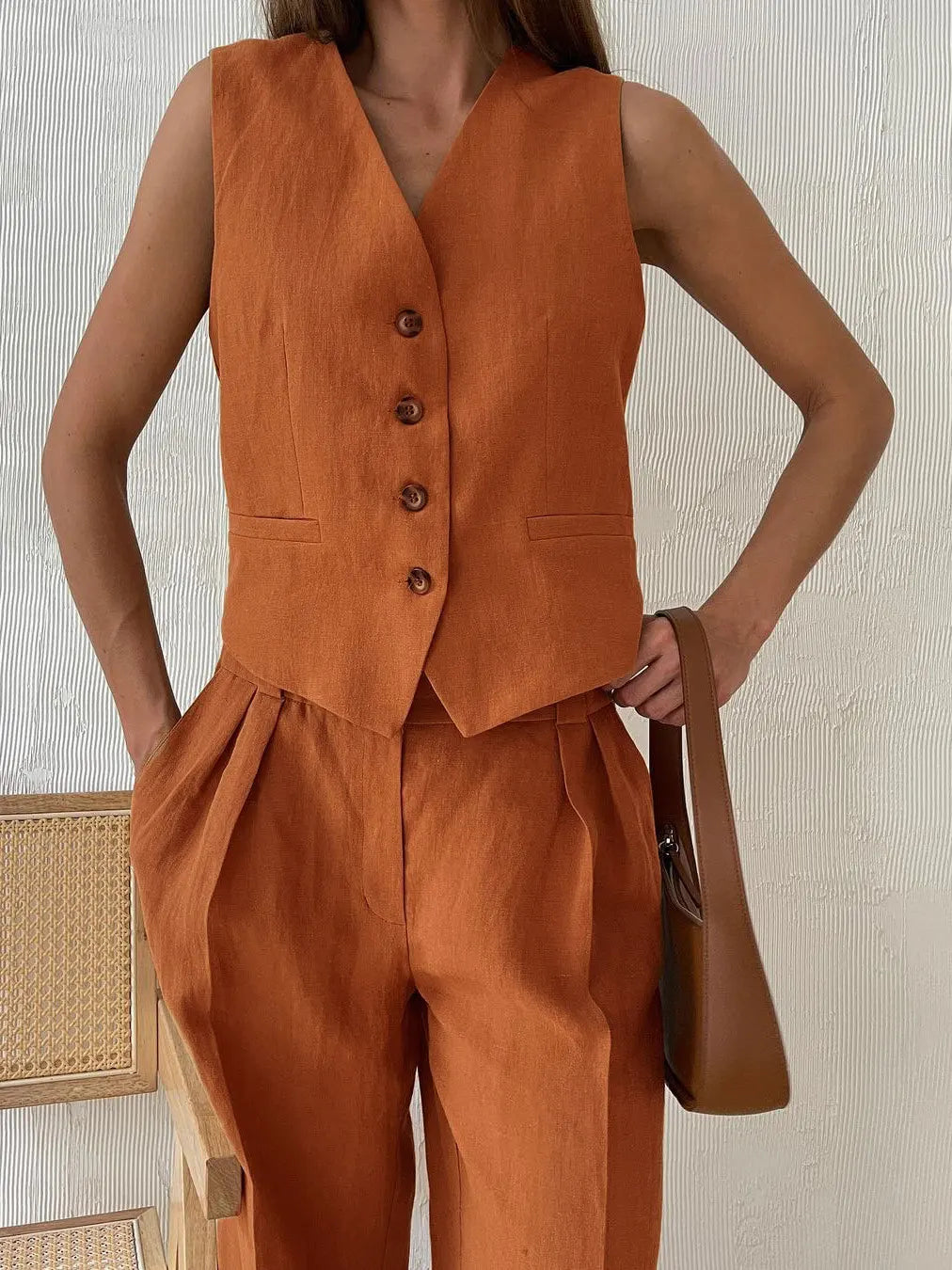 Marlowe | Linen Trouser Set