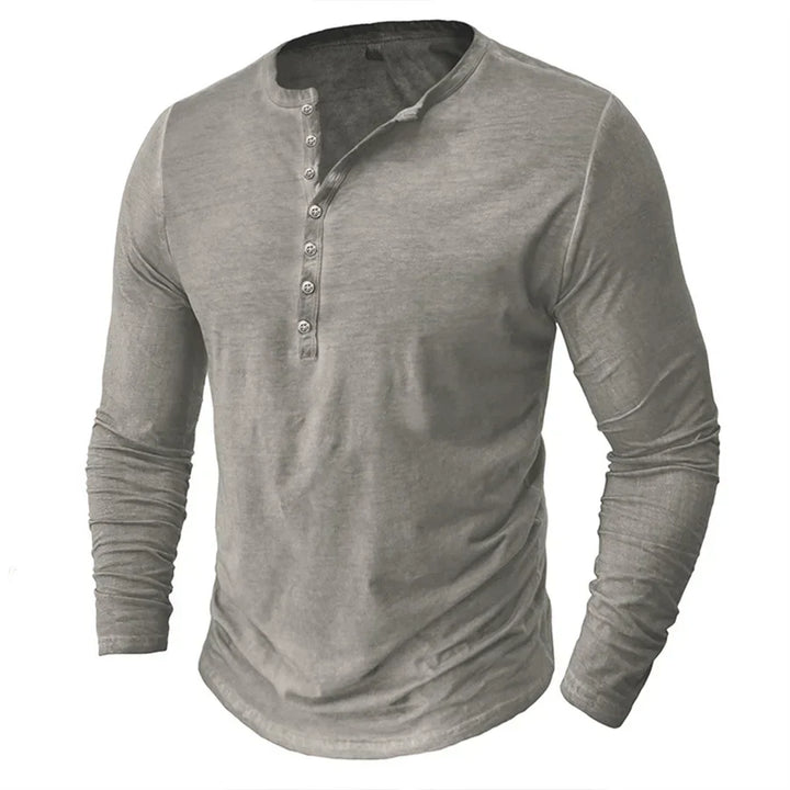 HENLEY |  Classic Long Sleeve Shirt