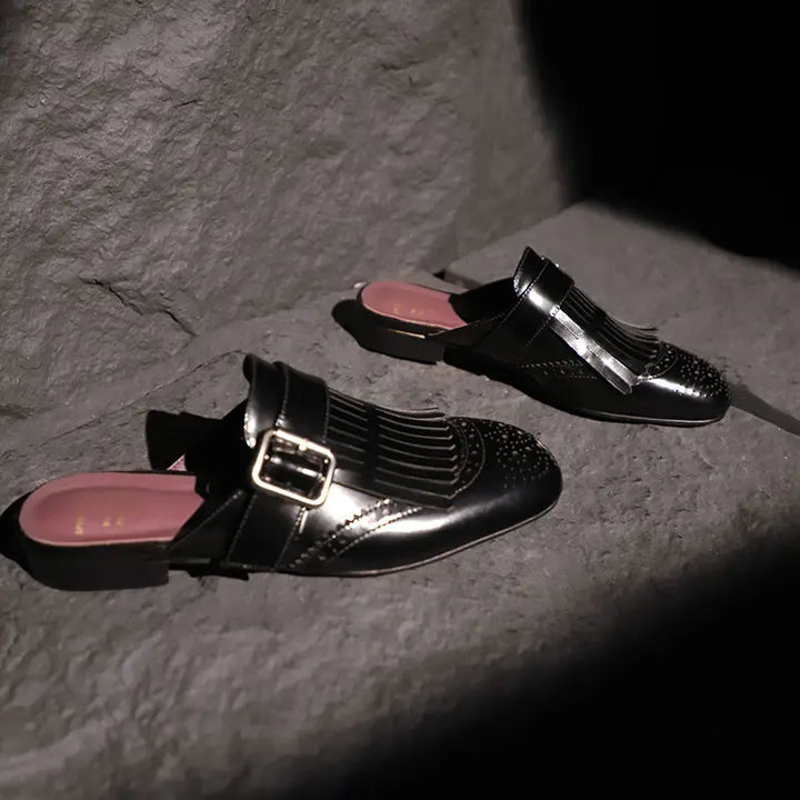 Winslow | Fringe Leather Loafers