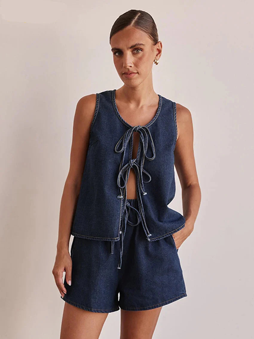 Valeria | Denim Ensemble