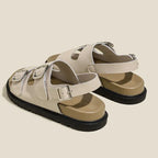 Andrea | Rose Strap Sandals