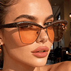 Sierra Cat-Eye Sunglasses | Frameless, UV-Protective 4