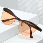 Sierra Cat-Eye Sunglasses | Frameless, UV-Protective 5