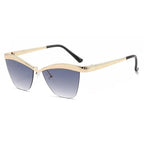 Sierra Cat-Eye Sunglasses | Frameless, UV-Protective 7
