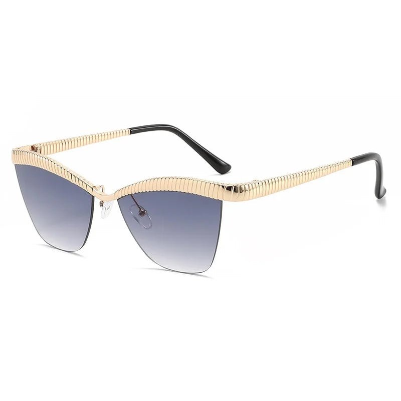 Sierra Cat-Eye Sunglasses | Frameless, UV-Protective 7