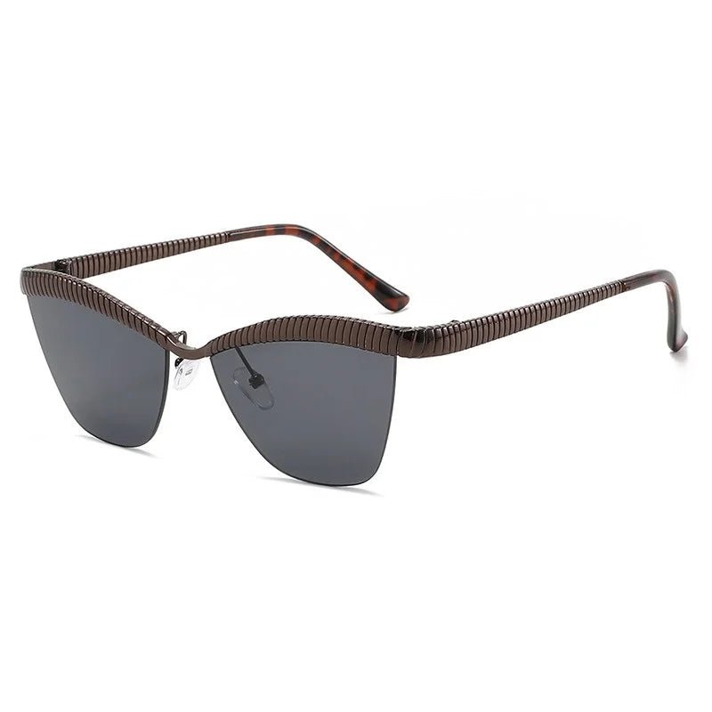 Sierra Cat-Eye Sunglasses | Frameless, UV-Protective 8