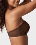 Sleek Balconette Bra | Strapless Underwire Design, Breathable Mesh 8