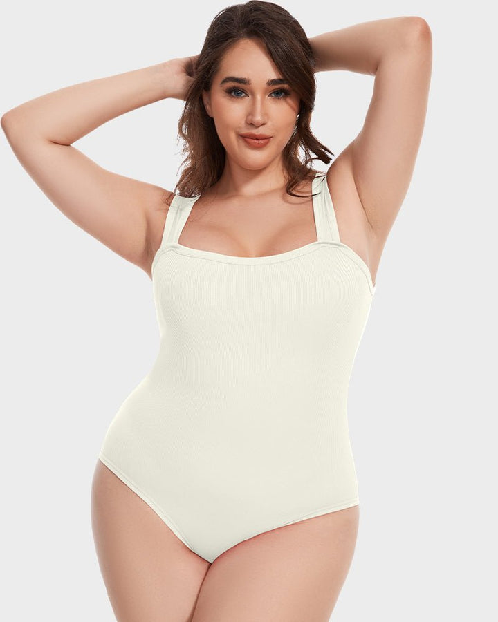 Sleek Shapewear Bodysuit | Tummy Control, Soft Stretch Fabric 13