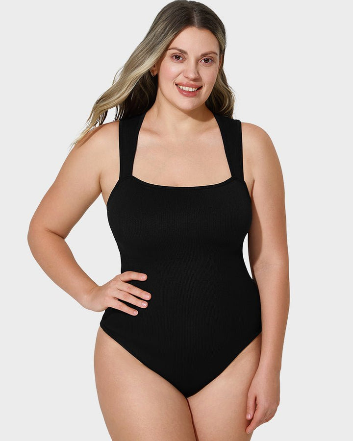 Sleek Shapewear Bodysuit | Tummy Control, Soft Stretch Fabric 4