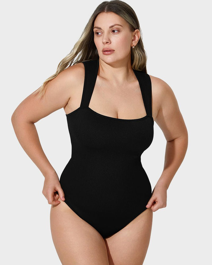 Sleek Shapewear Bodysuit | Tummy Control, Soft Stretch Fabric 6