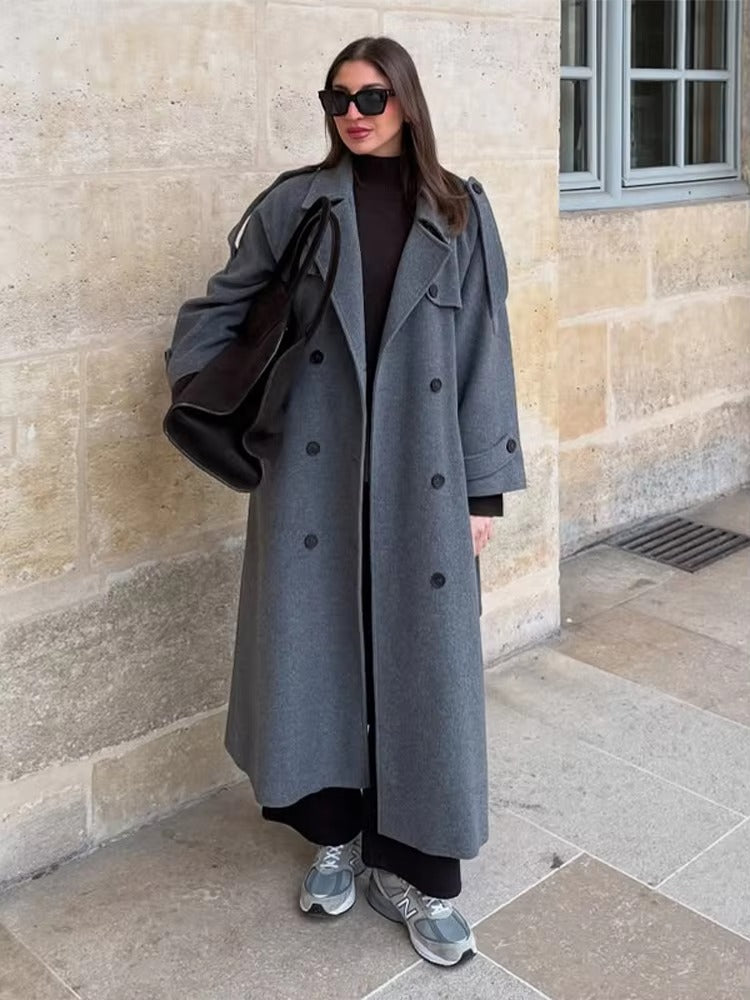 Clara | Winter Long Trench Coat