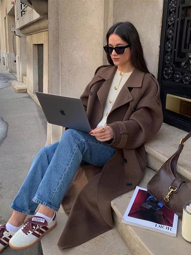 Clara | Winter Long Trench Coat
