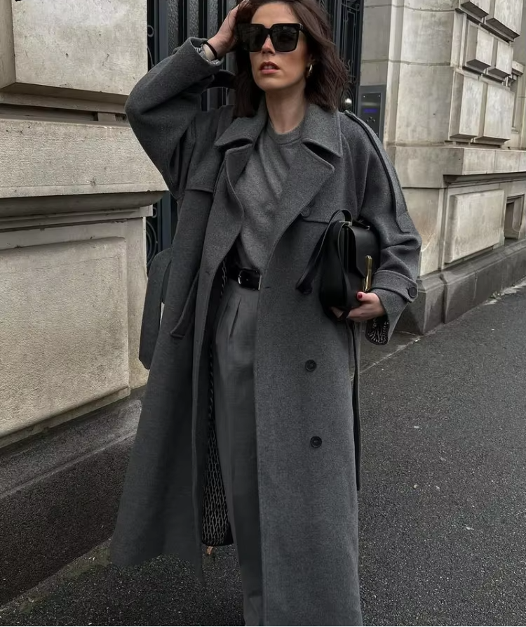 Clara | Winter Long Trench Coat