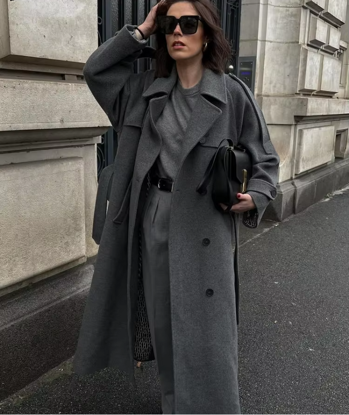 Clara | Winter Long Trench Coat