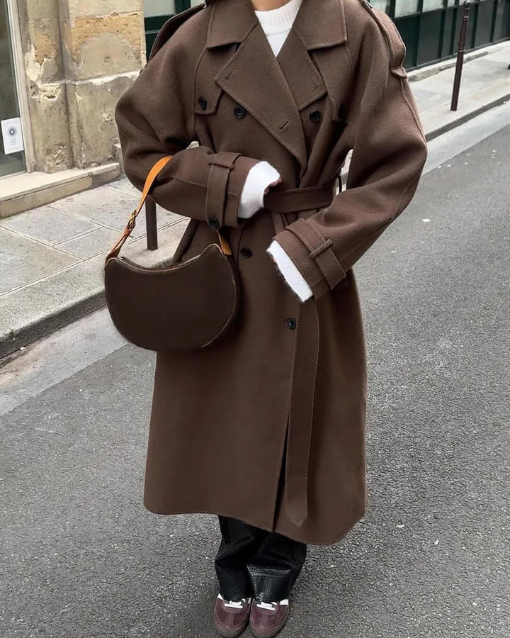 Clara | Winter Long Trench Coat