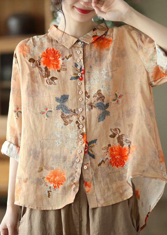 Sola Blouse for Women | Cotton, Peter Pan Collar, Loose Fit 0