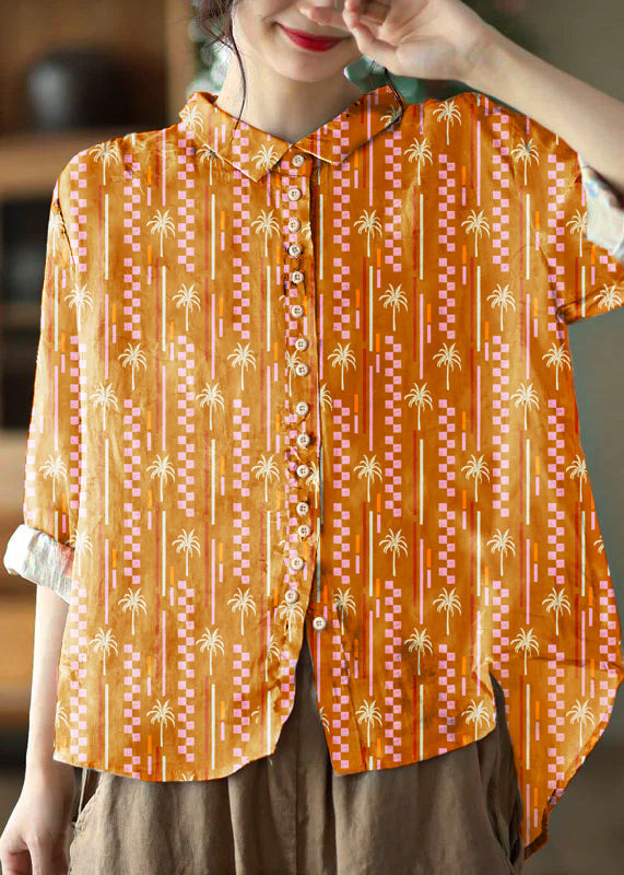 Sola Blouse for Women | Cotton, Peter Pan Collar, Loose Fit 6