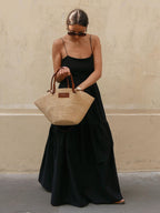 Sola Maxi Dress | Backless, Woven Fabric, Perfect for Summer Weddings 3