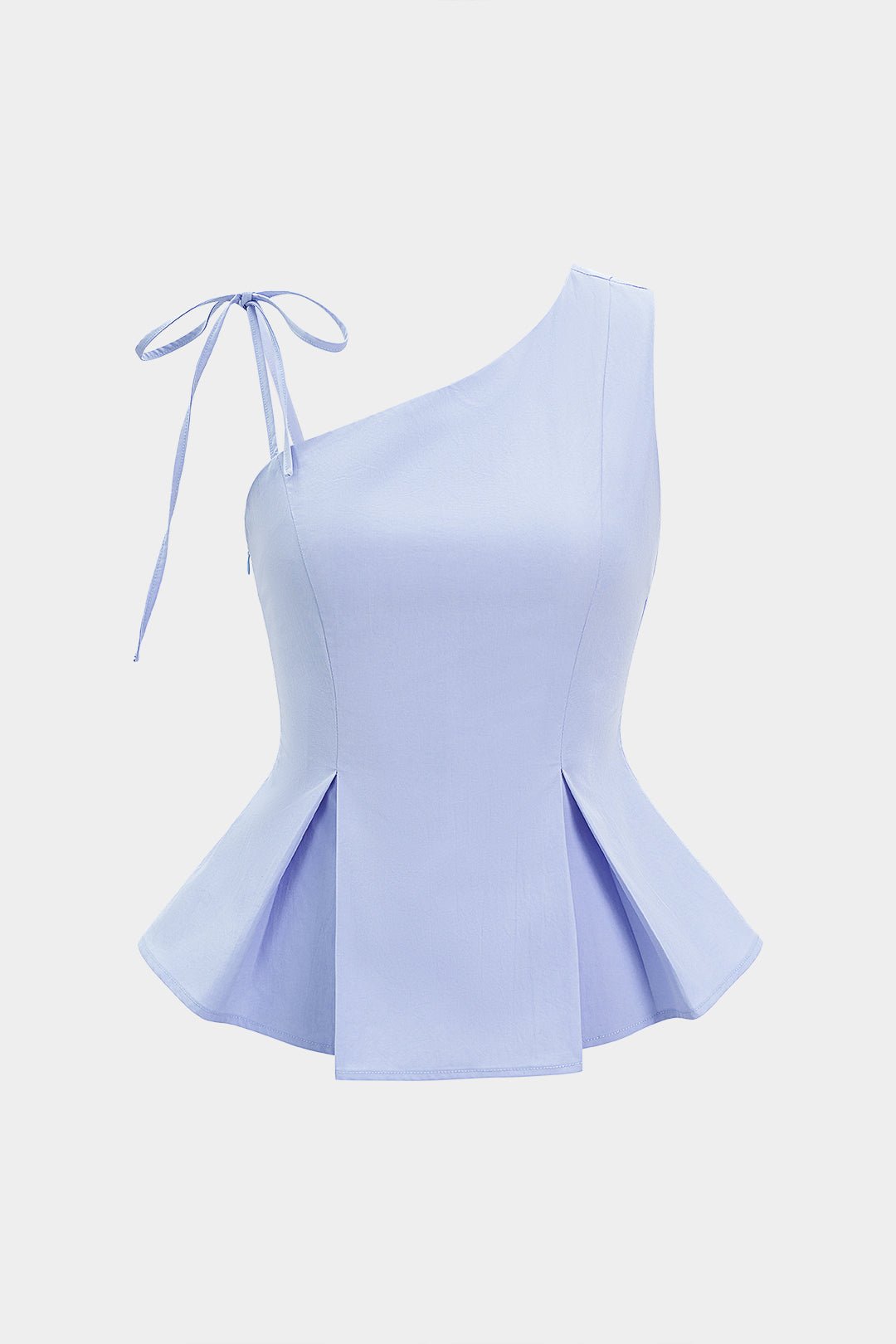 Sola Tank Top | Asymmetrical Tie-Up, Soft and Breathable 0