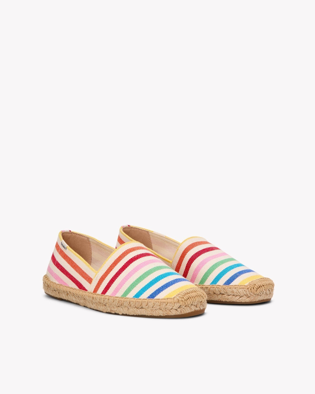 Solea Espadrille Shoes | Woven Cotton, Nautical Stripe Design 2