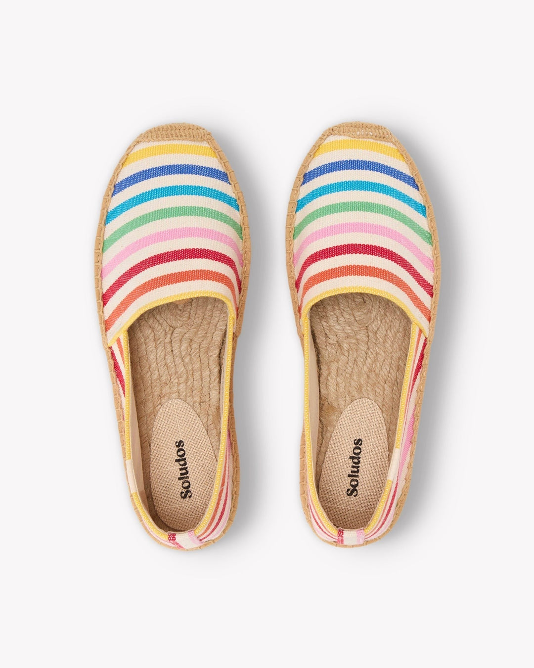 Solea Espadrille Shoes | Woven Cotton, Nautical Stripe Design 4