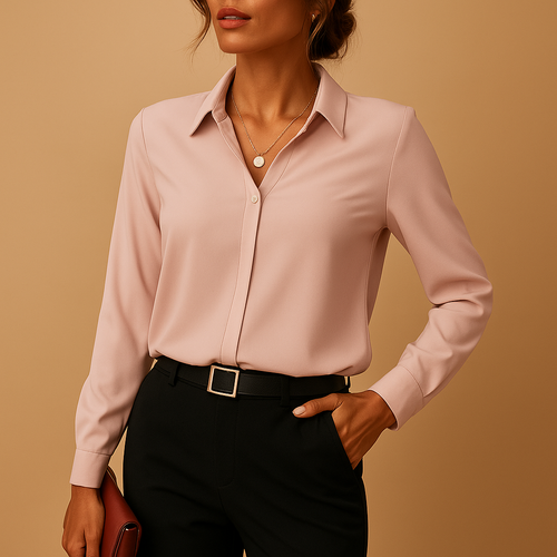 Soleil Women's Blouse | Soft, Breathable Fabric, Regular Fit 1