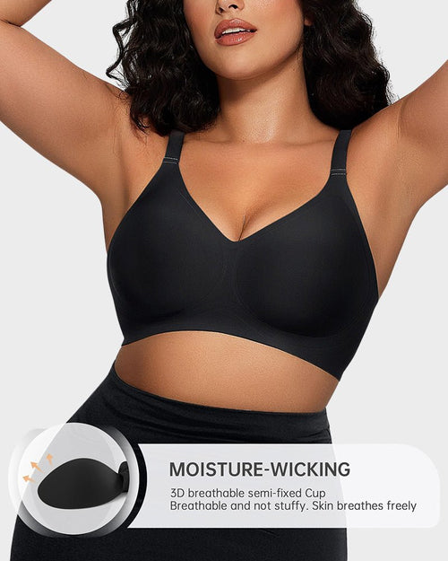 Soma Wireless Bra | Seamless, No Underwire with Jelly Strip Support 1