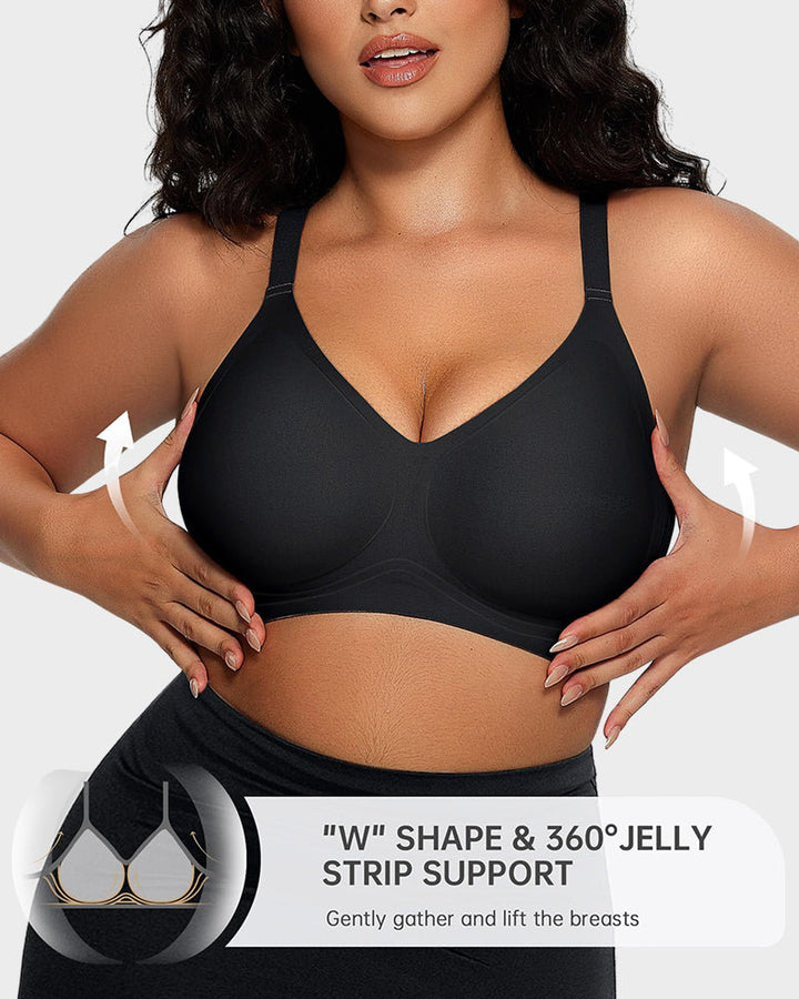 Soma Wireless Bra | Seamless, No Underwire with Jelly Strip Support 2