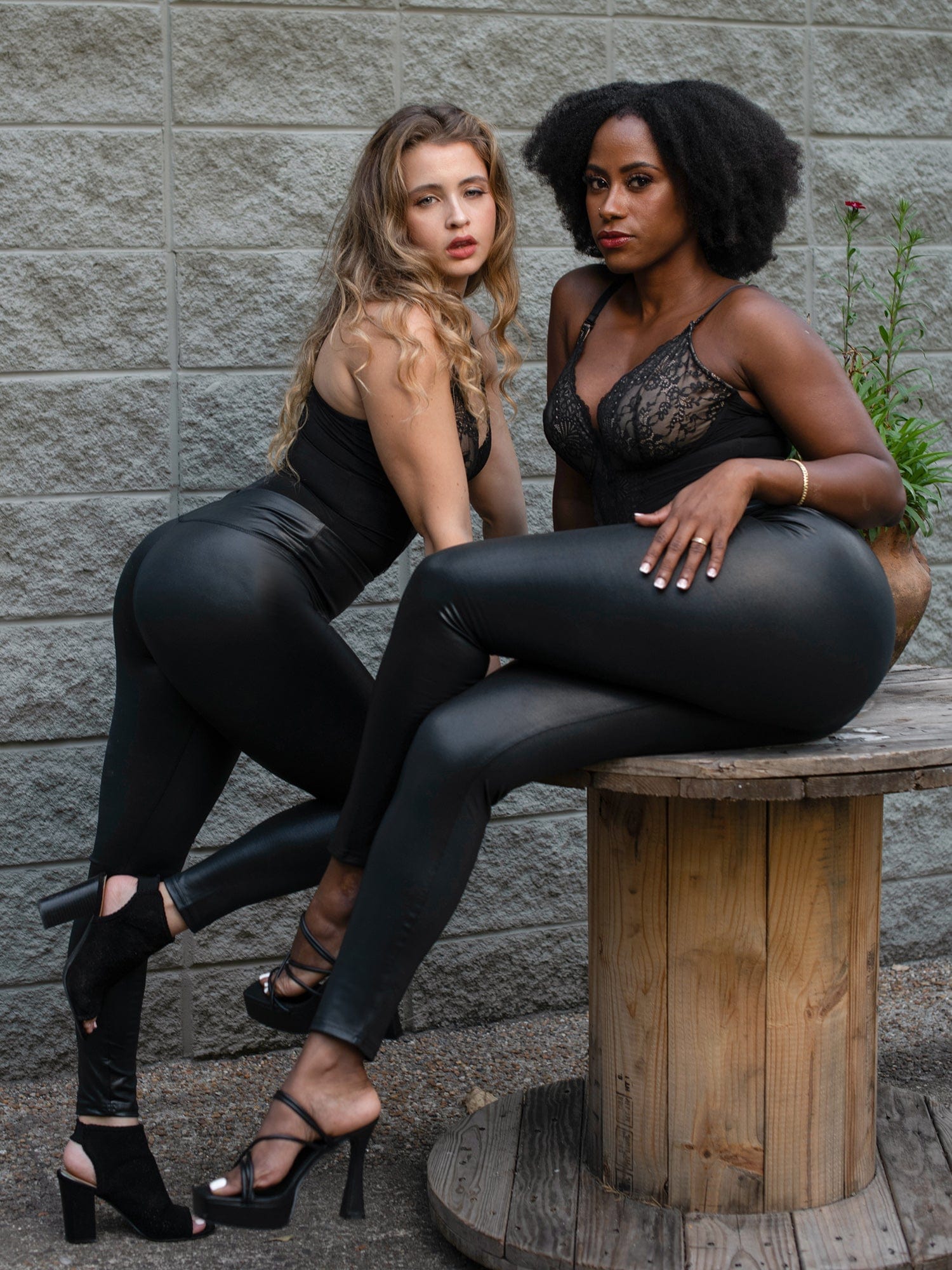 Svelte Lace Bodysuit | Deep V-Neck, Breathable High-Stretch Design 5