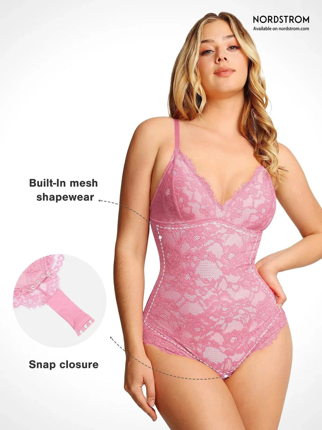 Svelte Lace Bodysuit | Full Lace Design, Flattering Fit 1