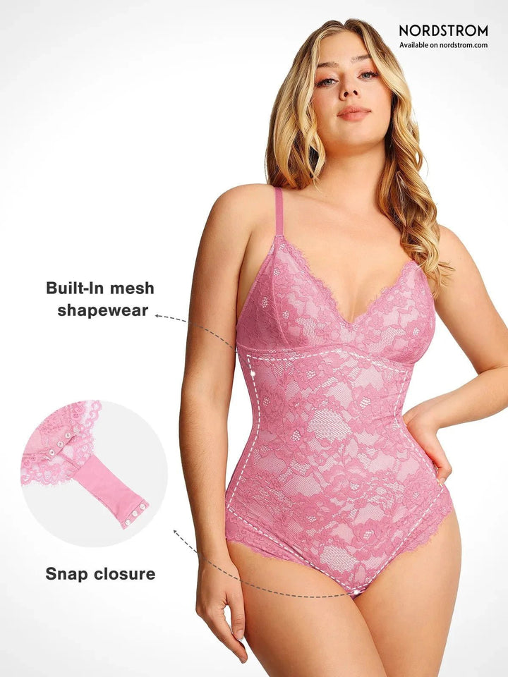Svelte Lace Bodysuit | Full Lace Design, Flattering Fit 1
