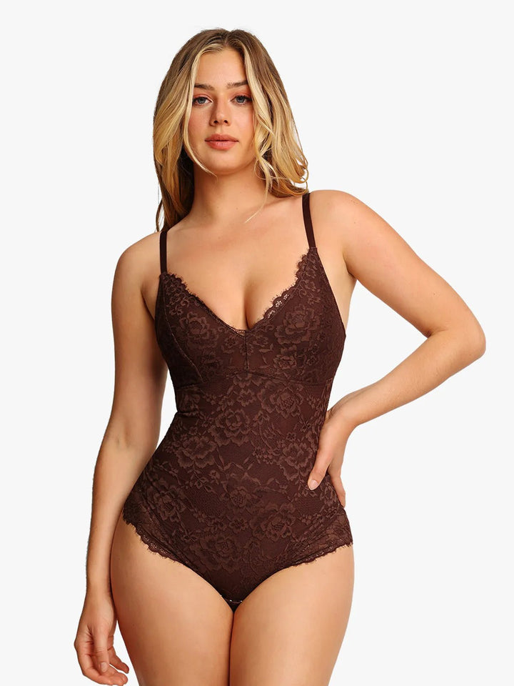 Svelte Lace Bodysuit | Full Lace Design, Flattering Fit 10