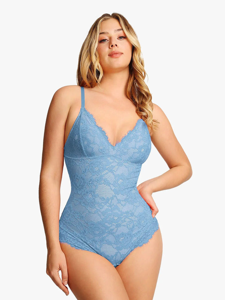 Svelte Lace Bodysuit | Full Lace Design, Flattering Fit 11