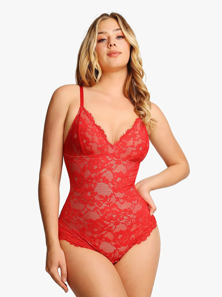 Svelte Lace Bodysuit | Full Lace Design, Flattering Fit 13