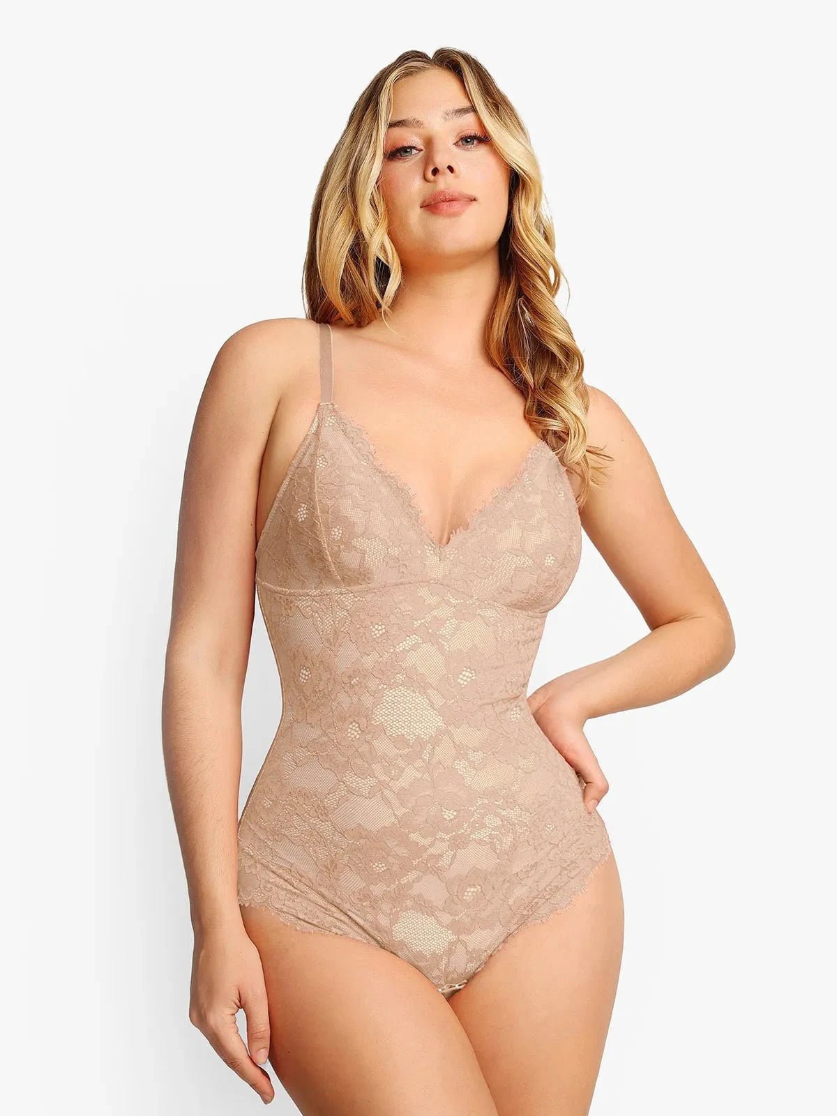 Svelte Lace Bodysuit | Full Lace Design, Flattering Fit 16
