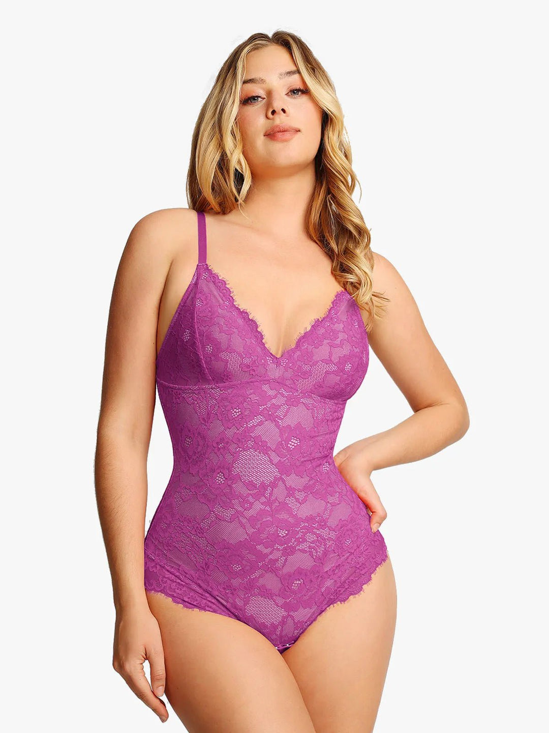Svelte Lace Bodysuit | Full Lace Design, Flattering Fit 18